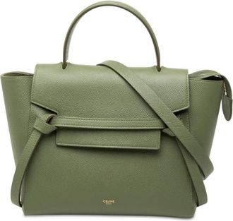 Celine Pre-owned Celine Micro Grained Calfskin Belt Bag Ladies UL2WTLKNHSDOLPYA