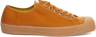 Novesta Chunky Sole Transparent Canvas Sneakers - Heren - Sneakers - Bruin - 46 EU - Katoen - Schoenen