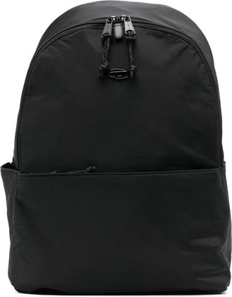 Diesel Rugzak met logoplakkaat - Zwart