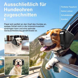 OEM Estos Protectores Auditivos Ajustables Son Perfectos Para Proteger La Audici&oacute;n De Su Perro Durante Tormentas El&eacute;ctricas, La Caza, Los Viajes, La Condu