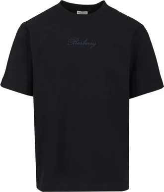 Burberry Ryan T-Shirt Blu-Uomo