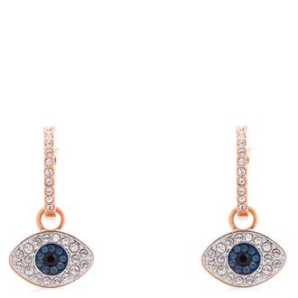 Swarovski Evil Eye Mini Hoop Earrings