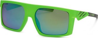 Plein Sport Mens SSP009 58 5895GP Sunglasses - Green - One Size