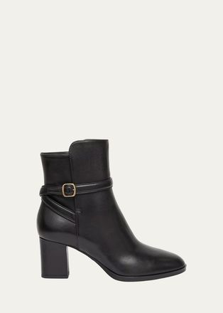 Santoni 65mm Leather Ankle Boots