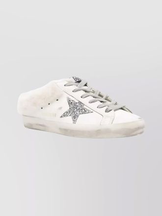 Golden Goose leather slip-on sabot sneakers