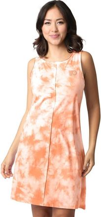 Margaritaville Womens Margaritaville Orange Philadelphia Flyers Clouds Tie-Dye Dress at Nordstrom, Size Xx-Large
