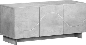 vidaXL Soporte De Tv 90 X 34.5 X 40 Cm Gris Hormig&oacute;n Vidaxl