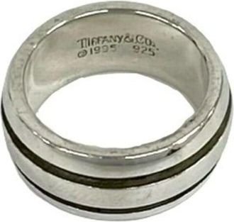 Tiffany & Co. Silver Silver 925 Band Ring (Pre-Owned)