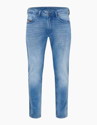 Diesel Mens Five Pocket Straight Leg Jeans - Blue - Size: 31/32
