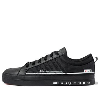 adidas neo Bravada Black White HP9682