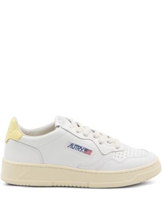 Autry White Leather Sneakers