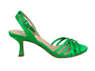 Bibi Lou Womens Bea Open Toe Heel In Green