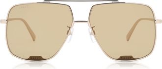 Bally BY0017D Asian Fit 28E Mens Sunglasses Rose-Gold Size 60