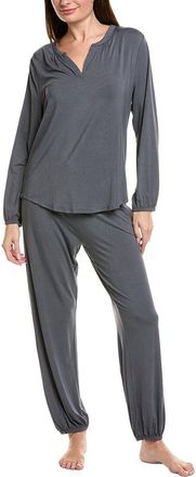 Barefoot Dreams 2Pc Luxe Milk Jersey Namaste Lounge Set