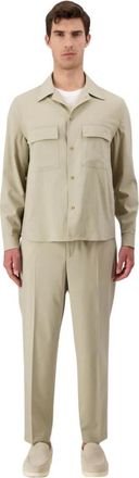 Autore Sariana Pak - Heren - Business pakken - Beige - XL - Katoen - Kostuums