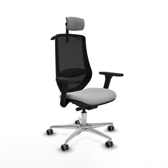 Piqueras y Crespo Piqueras Y Crespo Silla Mardos Gris Claro Confort Oficina