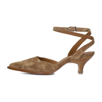 Lina Locchi Slingbacks - Dames - Schoenen - Bruin - Maat: 42 EU Su&egrave;de