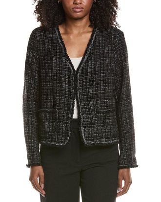 Max Studio Chenille Tweed Jacket