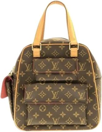 Louis Vuitton Pre-owned Handbags, female, Brown, Size: ONE SIZE Pre-owned Vintage Canvas Handbag
