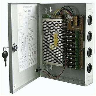 Trade Shop Trade Shop Traesio - Trade Shop - Alimentatore Quadro Di Alimentazione 12 Volt 18 Canali Centralina 20a 220vdc