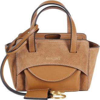 Hidesins Tassen, Dames, Bruin, ONE Size, Leer, Flap XS