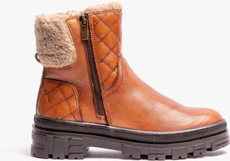 Lotus LAVIGNE Womens Ankle Boots Tan - Size UK 3