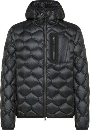 Peuterey Stijlvolle Jas - Heren - Winterjassen - Zwart - M - Polyester - Jassen