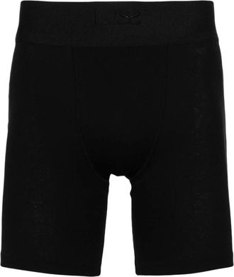 Ludovic de Saint Sernin Zwarte Stretch Katoenmix Geribbelde Shorts - Dames - Bermuda - Zwart - XS - Katoen - Korte Broeken