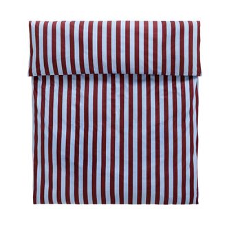 HAY &Eacute;t&eacute; Bettbezug, 155 x 220 cm, bordeaux / sky blue