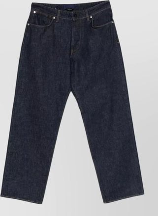 Stone Island denim straight-leg trousers
