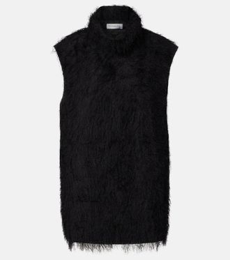 Frankie Shop Lancy fringed minidress