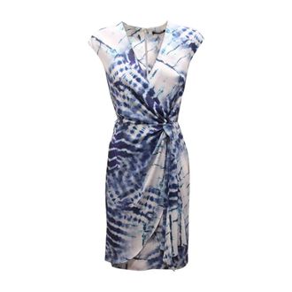 Guess Marciano Jurk met Rits aan de Achterkant - Dames - Korte kleedjes - Blauw - XS - Kleedjes