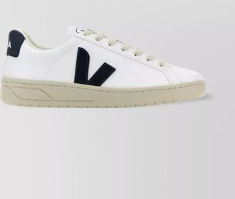 Veja low-top synthetic leather sneakers with logoed patches