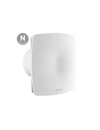 Atlantic Extracteur Permanent Curv Confort 100 - 1w - 30m&sup3;/h - 18db(a) - Blanc