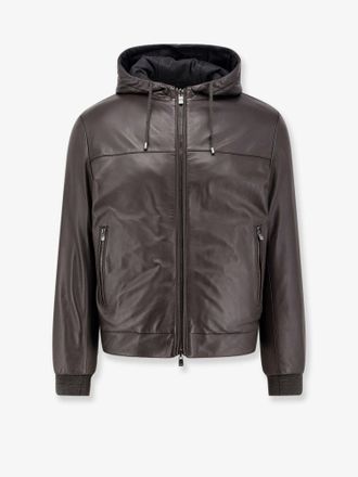 Corneliani Padded reversible leather jacket - CORNELIANI - gender_Man