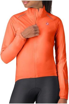 Castelli Emergency 3 Rain Jacket Velojacke f&uuml;r Damen | rot