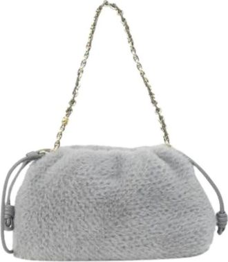 Loewe Pre-owned Bucket Bags, female, Gray, Size: ONE SIZE Pre-owned Bucket Bag