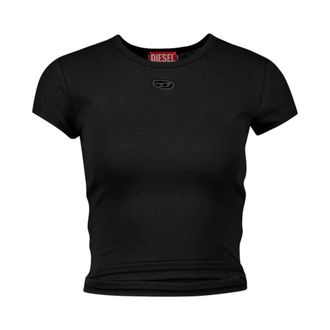 Diesel T-Shirts, female, Black, L, T-Bunny-Tail-S1 T-Shirt