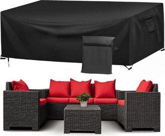 OEM Funda Para Muebles De Jard&iacute;n, 25020080cm, Resistente Al Polvo Y Al Agua, Resistente A Rayos Uv, Funda Impermeable Mesa Jard&iacute;n, Tejido Oxford
