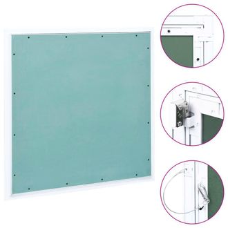 Berkfield Home Access Panel with Aluminium Frame & Plasterboard 700x700 mm