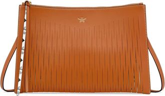MCM Clutch Aren media - Marrone