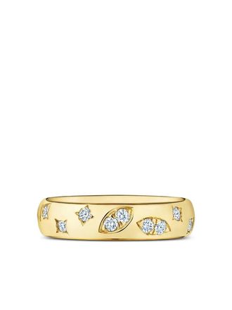 Kwiat 18K yellow gold Cobblestone Star diamond ring - women - 18kt Yellow Gold/Diamond - 7