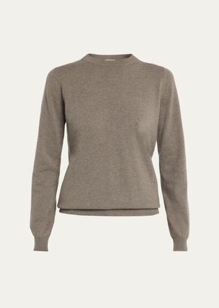Brunello Cucinelli Cashmere Fitted Crewneck Sweater