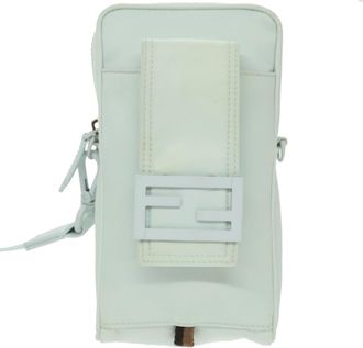 Fendi Ff Blue Synthetic Shoulder Bag (Pre-Owned)