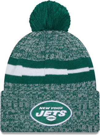 New Era NFL Sideline Knit Beanie - New York Jets OTC Multicoloured
