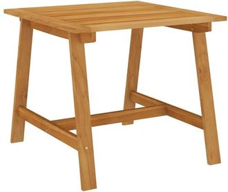 vidaXL Mesa De Comedor De Jard&iacute;n Madera Maciza De Acacia 88x88x74 Cm Vidaxl