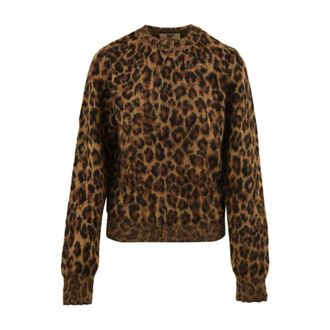 Aniye By Keira Sweater - Dames - Ronde hals truien - Bruin - L - Truien & Vesten