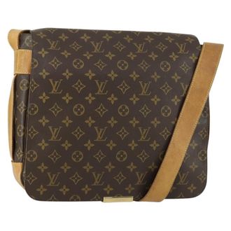 Louis Vuitton Abbesses Messenger Monogram Canvas Brown Canvas Handbag (Pre-Owned)