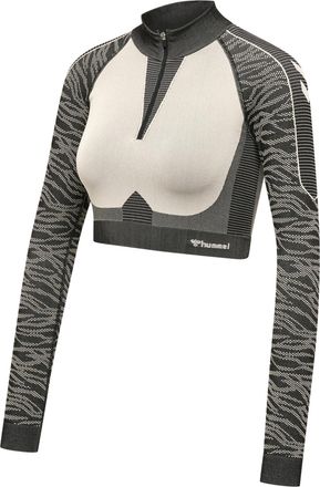 Hummel hmlMT MILA SEAMLESS CROP HALF ZIP