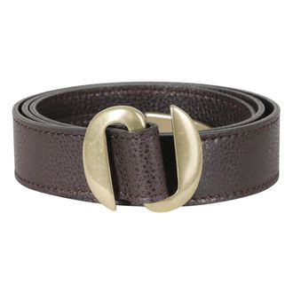 Orciani Cintura Pegaso - Dames - Accessoires - Bruin - Maat: 100 CM Leer